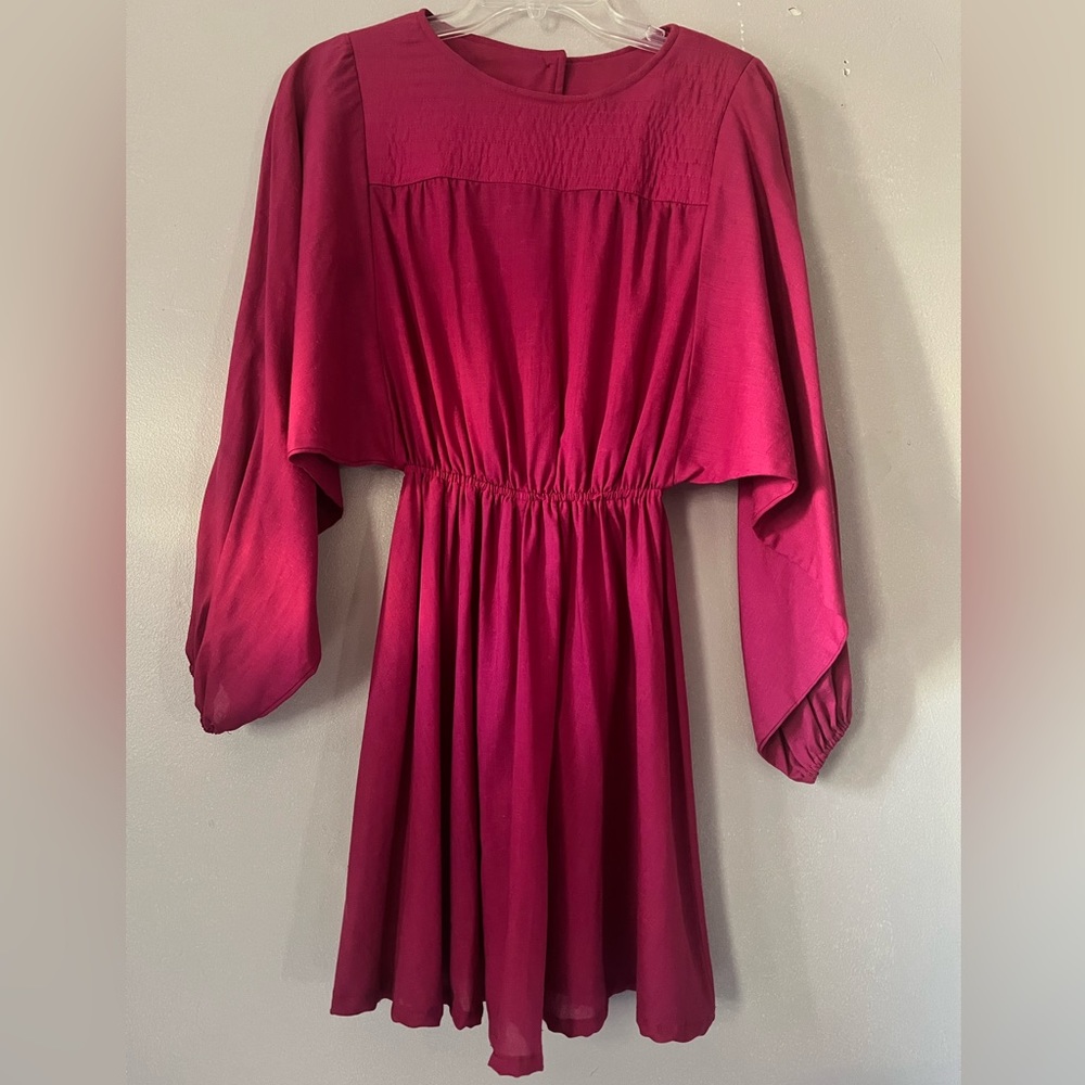 Vintage 80s Pink Dress